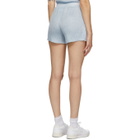 Calle Del Mar Blue Ribbed Shorts