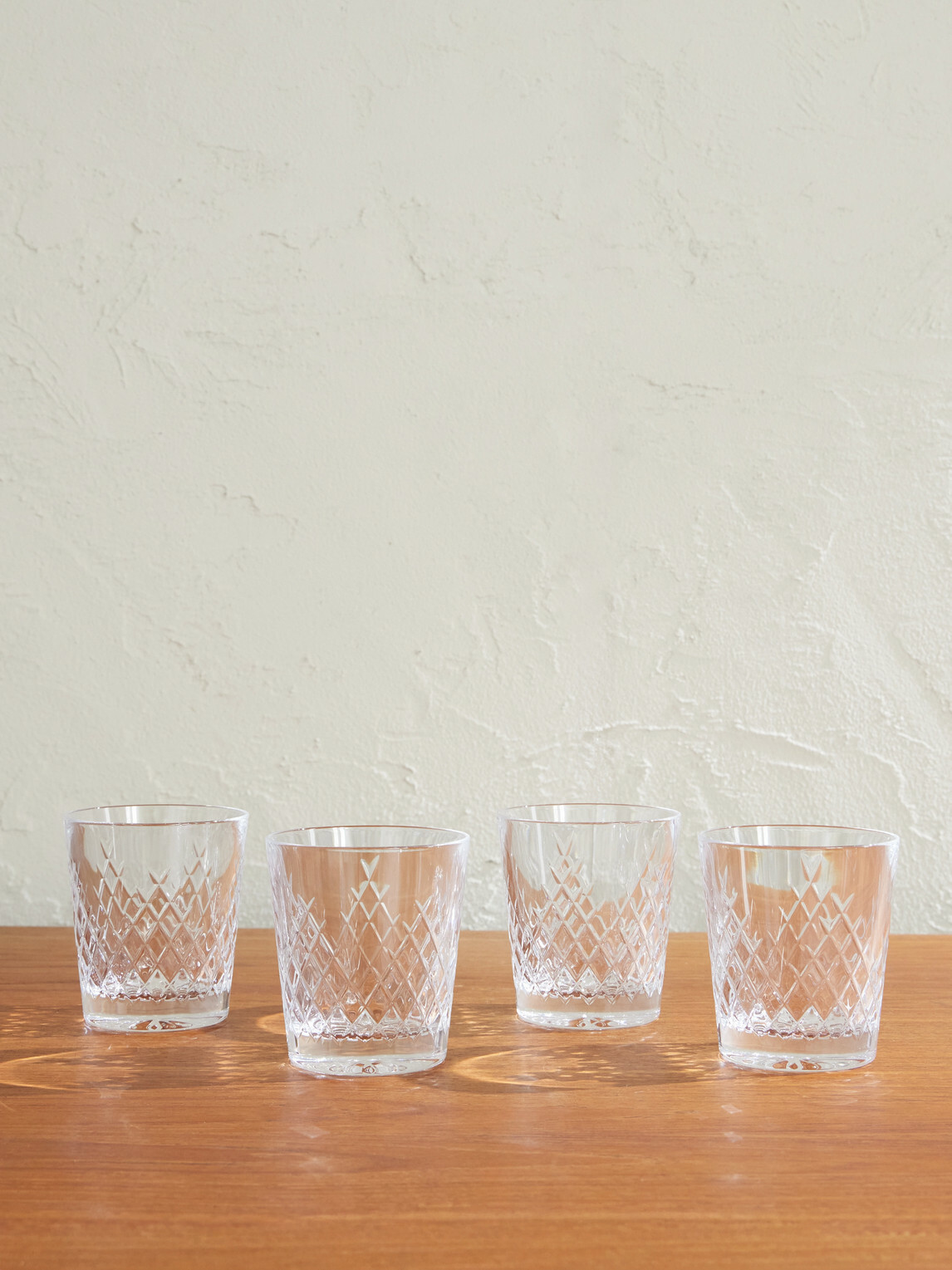 Soho Home - Barwell Set of Four Crystal Rocks Glasses