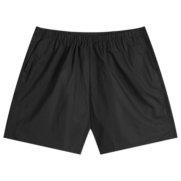 Photo: Deiji Studios Women's Ruffle Shorts in Black