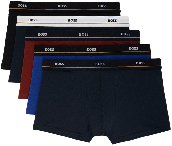 Photo: BOSS Five-Pack Multicolor Boxers