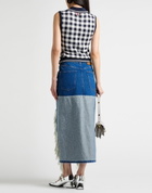 Marni Womens Denim skirt in Blue