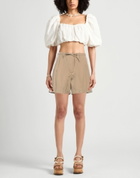 Dries Van Noten Womens Shorts & Bermuda Shorts Sand