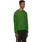 Nasaseasons SSENSE Exclusive Green Dont Look Away Long Sleeve T-Shirt