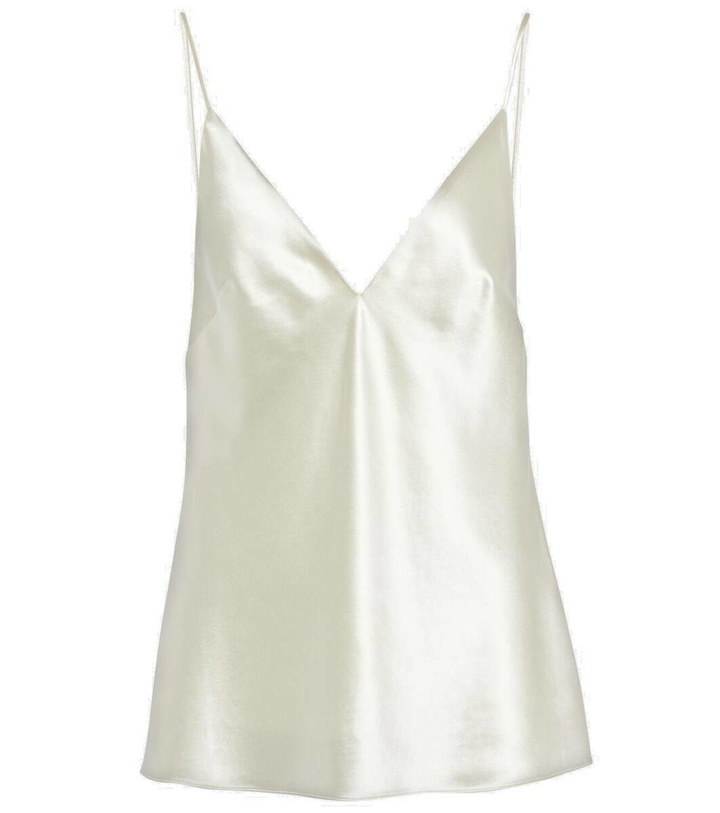 Photo: Danielle Frankel Bridal Mel wool and silk camisole