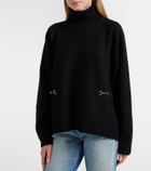 Gucci Horsebit wool-blend turtleneck sweater