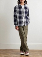 Outerknown - Blanket Checked Organic Cotton-Twill Shirt - Blue