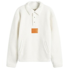 Bram's Fruit Men's Pullover Fleece Sweatshirt in White