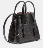 Alaïa Mina 16 Vienne Wave leather tote bag