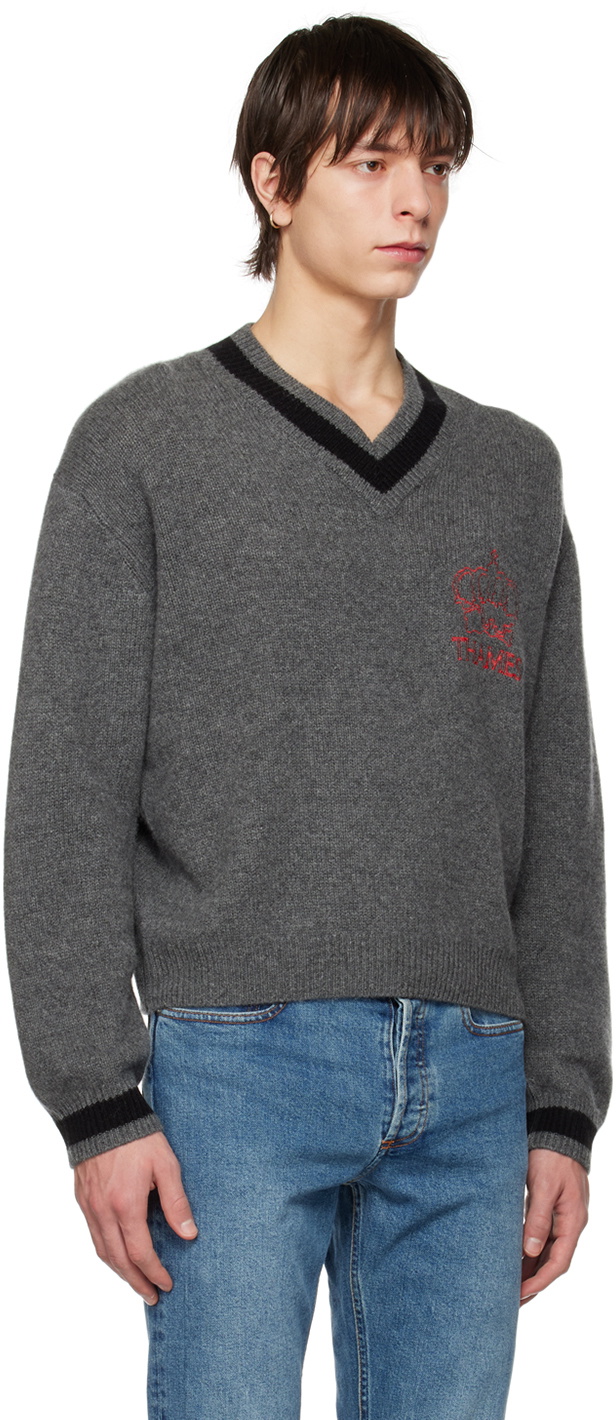 Thames MMXX. Gray P.G. Sweater