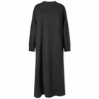 Snow Peak Women's Recycled Cotton Midi Dress in Black