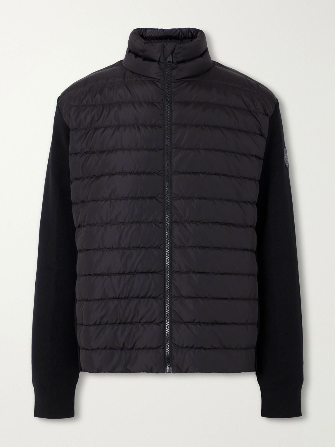 Canada Goose - HyBridge® Flavio Wool and Shell Down Jacket - Black