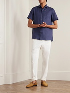 Loro Piana - Arizona Linen Shirt - Blue