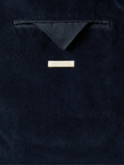 Massimo Alba - Sloop Cotton-Velvet Suit - Blue