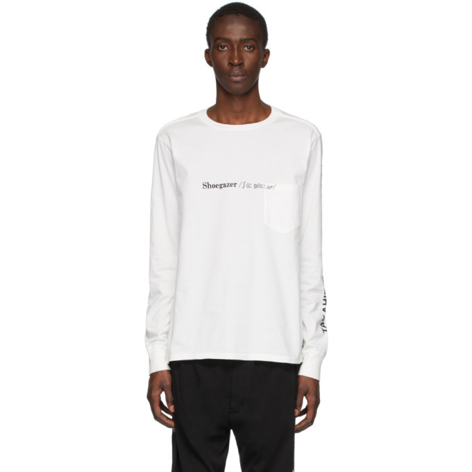TAKAHIROMIYASHITA TheSoloist. White Shoegazer Long Sleeve T