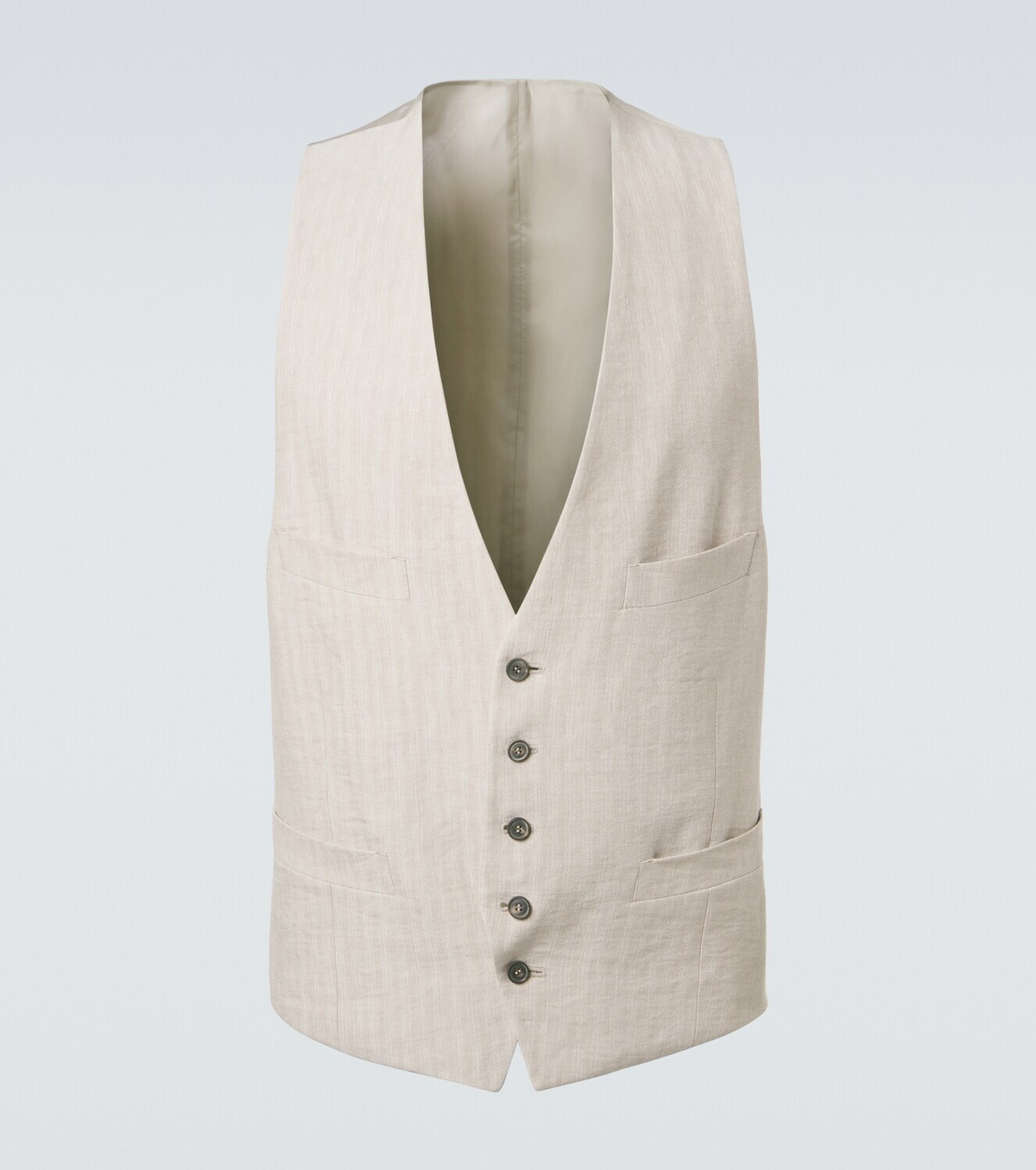 Giorgio Armani Single-breasted vest