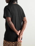 PARADISE - Saint Lemmy Printed Cotton-Jersey T-Shirt - Black
