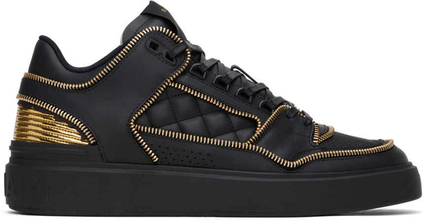 Balmain Black B-Court Sneakers Balmain