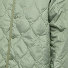Taion Women's Crew Down Coat in Sage Green