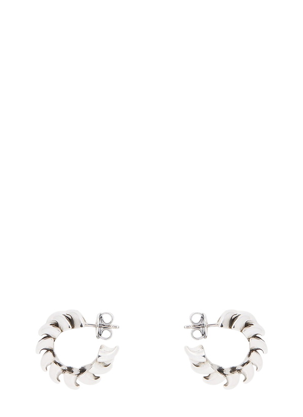Photo: Bottega Veneta Twisted Hoop Earrings
