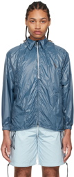 Saul Nash Blue Nylon Jacket