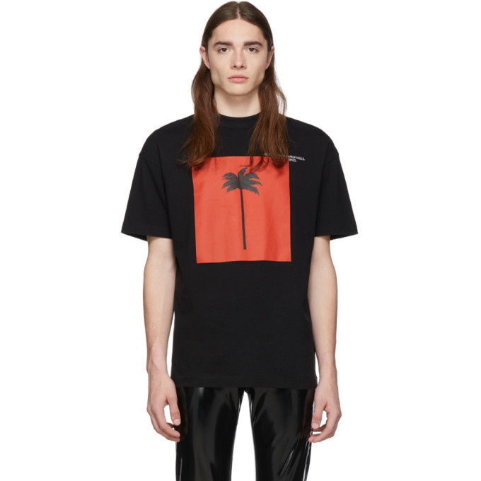 Photo: Palm Angels SSENSE Exclusive Black Palm x Palm Big T-Shirt