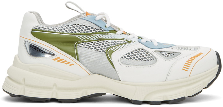 Photo: Axel Arigato White & Green Marathon Sneakers