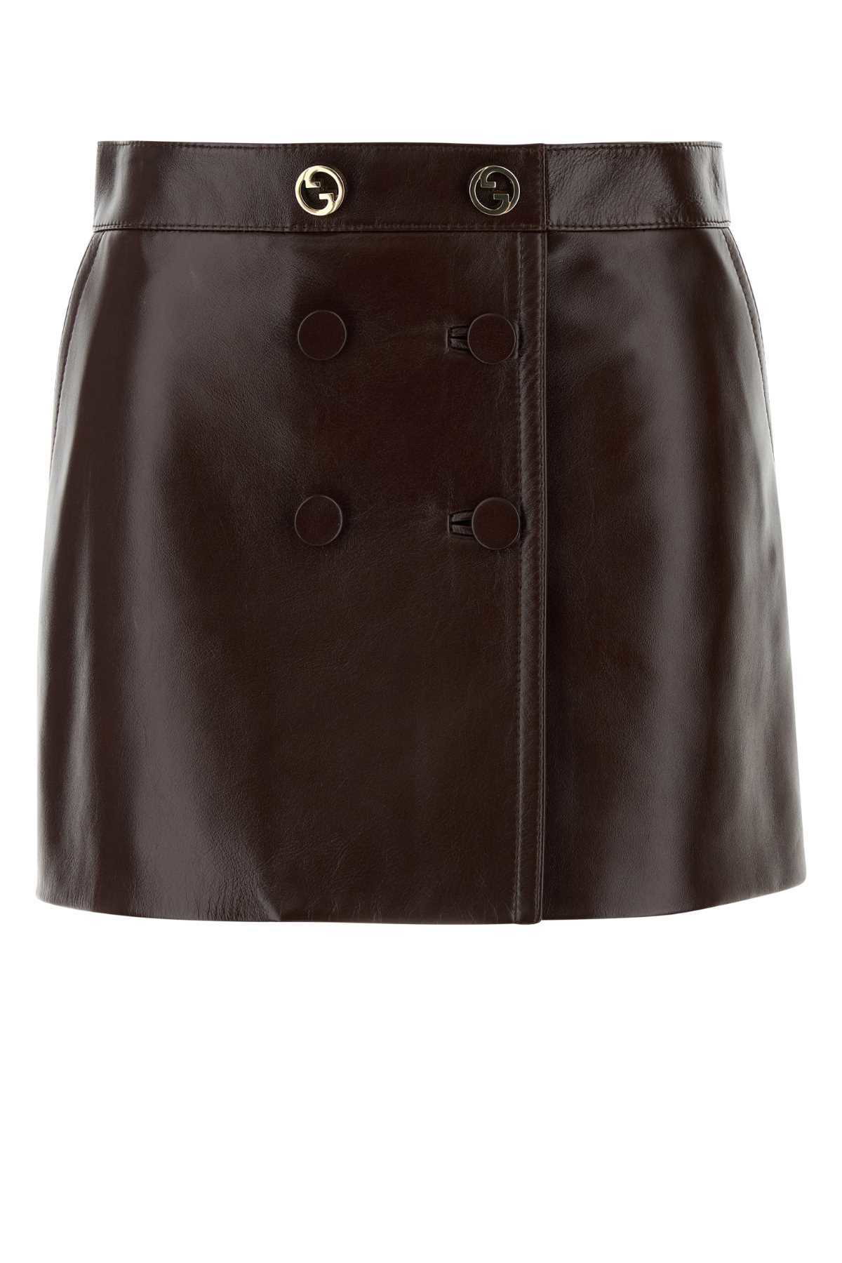 【送料&関税込】Gucci Black Viscose Blend Mini Skirt Gucci - Silk crepe skirt black - The Corner