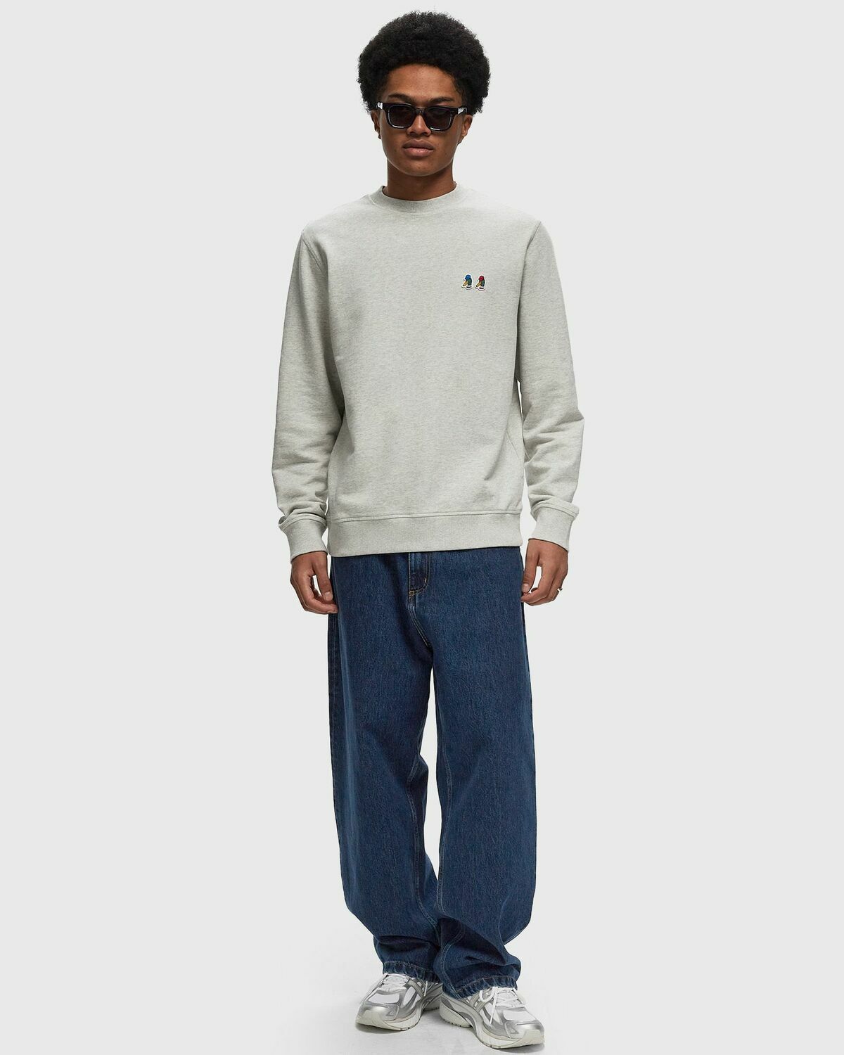 Edmmond Studios Special Duck Sweater Grey Sweatshirts