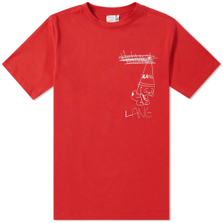 Photo: Helmut Lang Puppy Tee Red