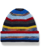 Missoni - Striped Ribbed Wool Beanie