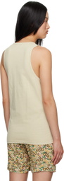 Nanushka Beige Aziz Tank Top