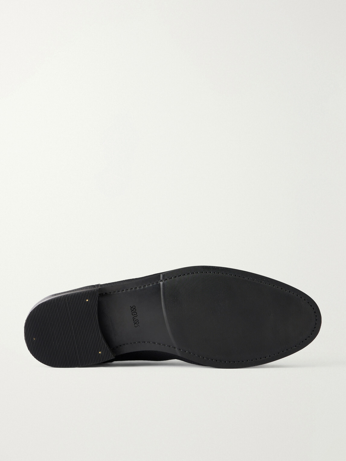 MORJAS - The Split Toe Full-Grain Leather Derby Shoes - Black