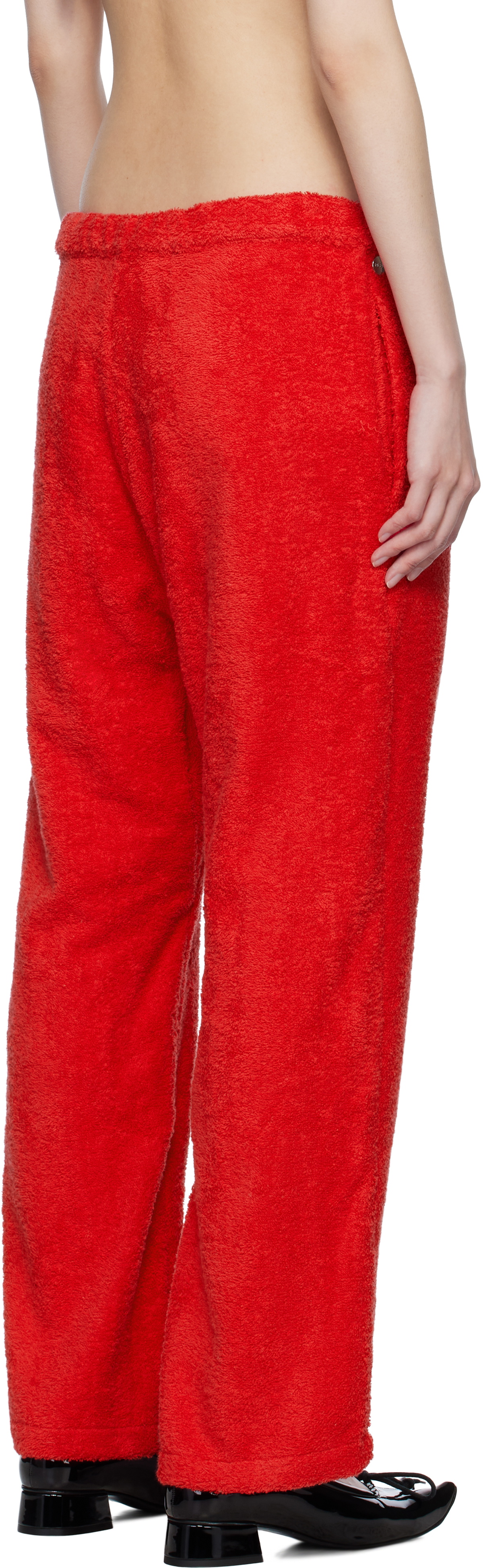Bless Red Bathrobejogger Lounge Pants