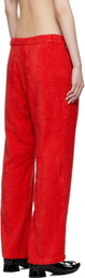 Bless Red Bathrobejogger Lounge Pants