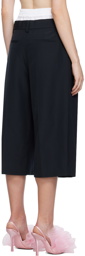 Alexander Wang Black Layered Trousers