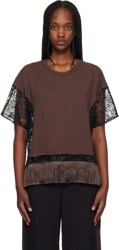 Photo: UNDERCOVER Brown UP1F1806 T-shirt