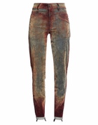 High Use Womens Jeans Brick