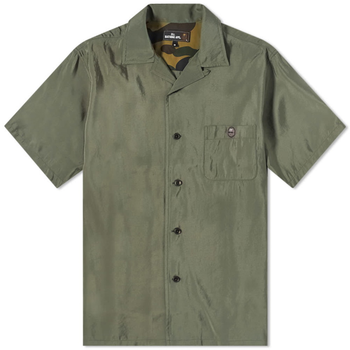 Photo: A Bathing Ape One Point Open Collar Shirt