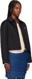 Versace Black Quilted Jacket