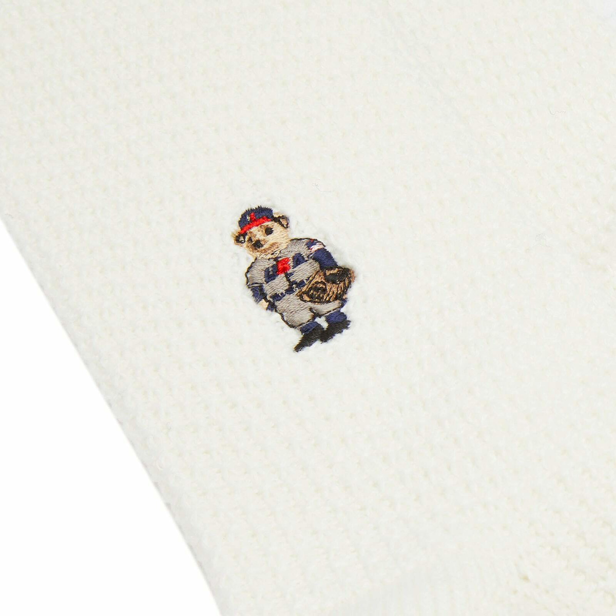 Rostersox Bear Socks in White