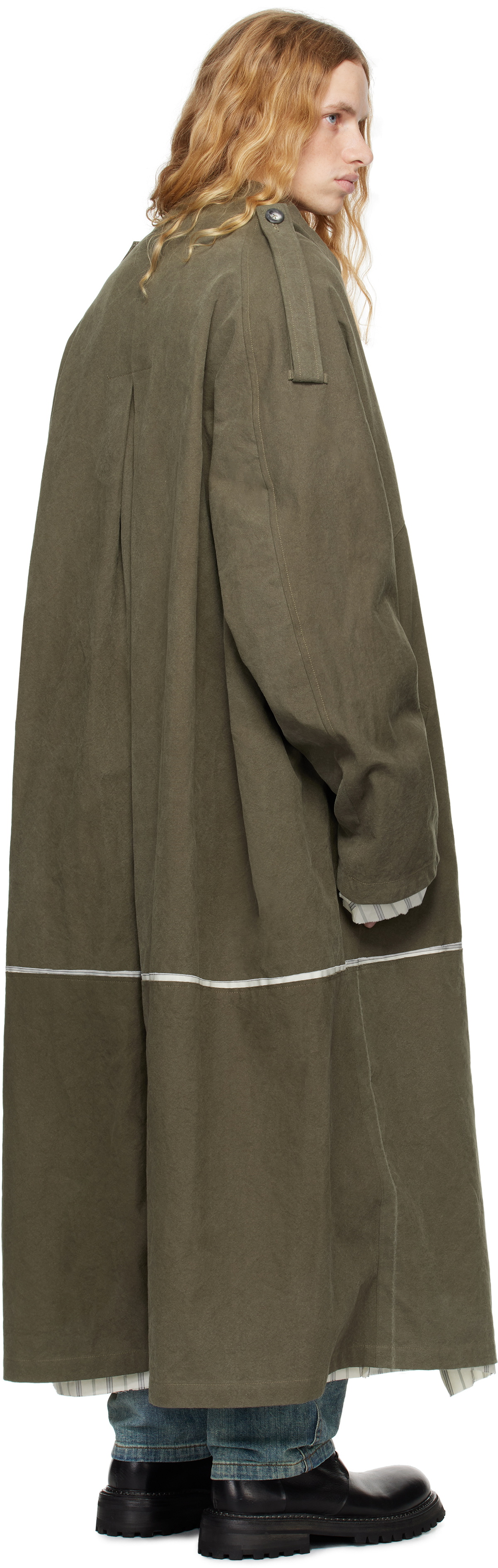 Rivington Roi Rebis Khaki Abraxas Trench Coat