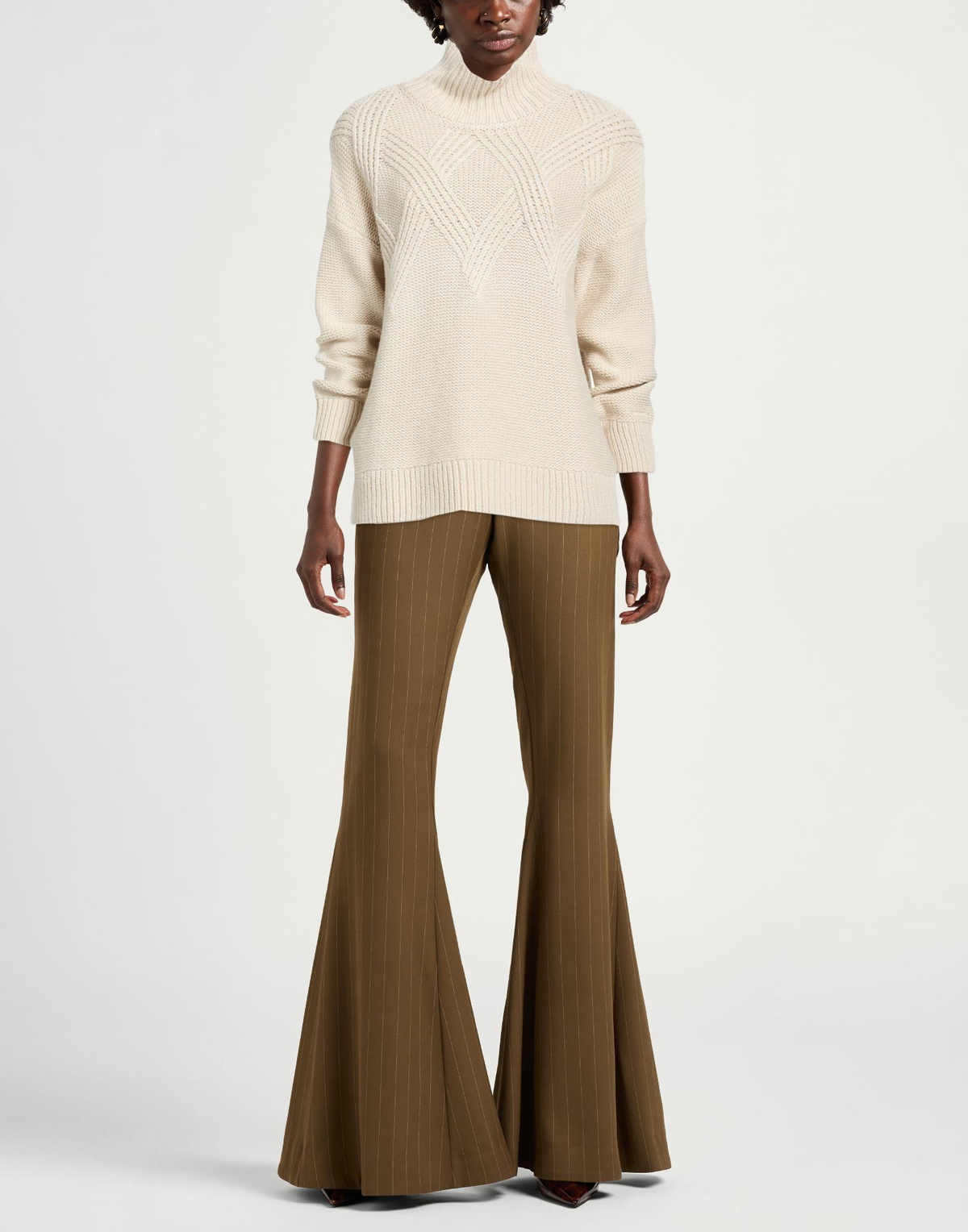 Gant Womens Turtleneck in Beige