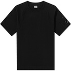 C.P. Company Men's Arm Lens Raglan T-Shirt in Black