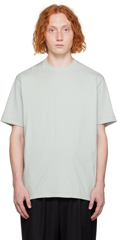 Photo: Y-3 Green Relaxed T-Shirt