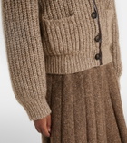 Brunello Cucinelli Cashmere, mohair, and wool-blend jacket