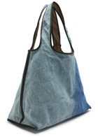 3.1 Phillip Lim Market Panelled Denim Tote - Indigo - One Size