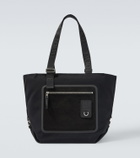 Loewe Flex Medium canvas and suede tote bag