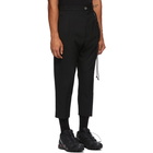 Song for the Mute Black Wool Pleated Trousers