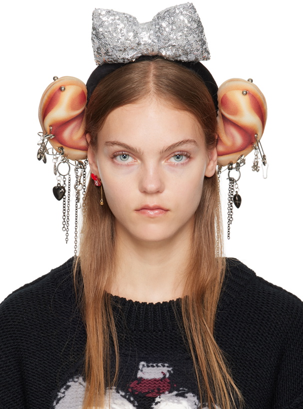 Photo: Doublet Silver & Beige Ear Headband
