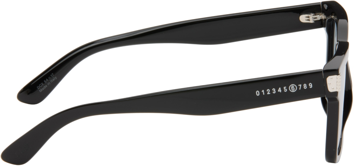 MM6 Maison Margiela Black 15 Sunglasses